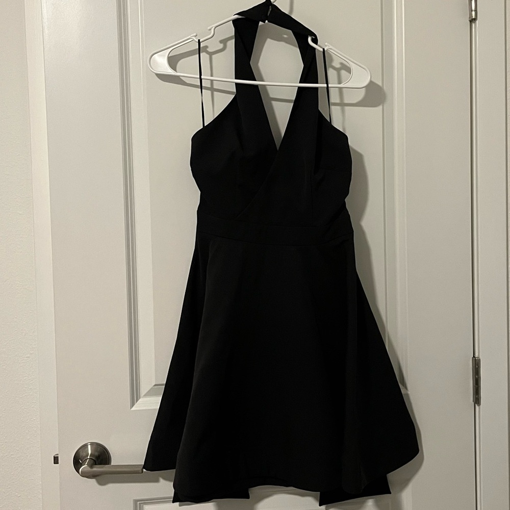 Luxxel Black Mini Dress - Picture 3 of 7